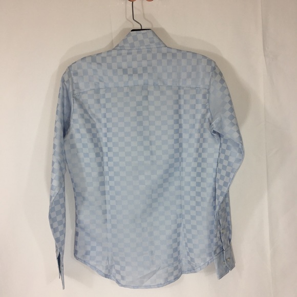Cool-Max Light Blue Blouse - Picture 2 of 3